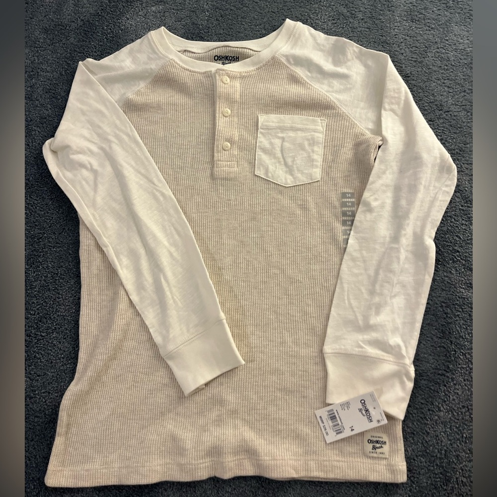 brand new osh kosh boys tshirt, size 14